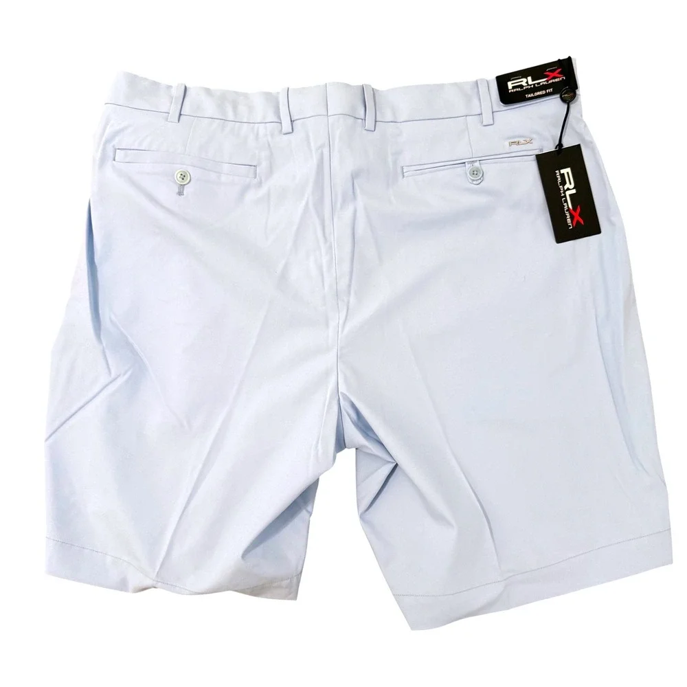 RLX Ralph Lauren Golf Tailored Fit‎ Shorts Mens 38 Light Blue NWT